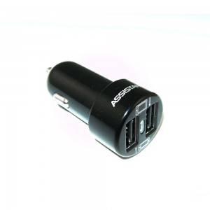 Зарядное устройство автомобильное 2USB ASSISTANT AZ-22 Зарядное устройство автомобильное 2USB ASSISTANT AZ-22