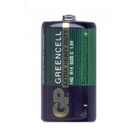 Батарейка GP Greencell 14G/R14