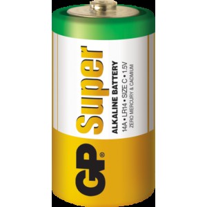 Батарейка GP Super Alkaline 14A/LR14 Батарейка GP Super Alkaline 14A/LR14