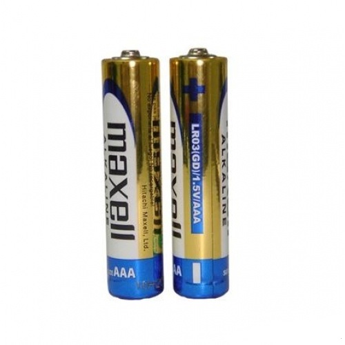 Батарейка MAXELL (Hitachi) Pack*2 Alkaline LR03/AAA (цена за упаковку 2 шт.)