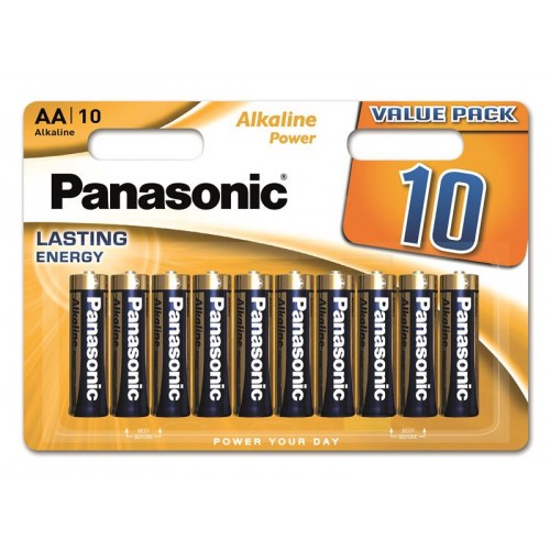 Батарейка Panasonic ALKALINE POWER AA BLI 10