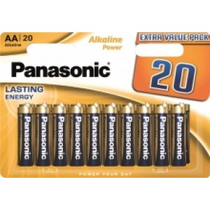 Батарейка Panasonic ALKALINE POWER AA BLI 20 Батарейка Panasonic ALKALINE POWER AA BLI 20
