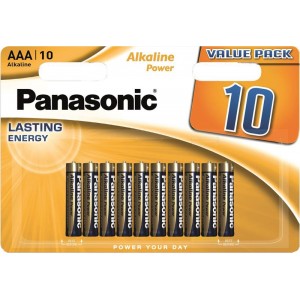 Батарейка Panasonic ALKALINE POWER AAA BLI 10 Батарейка Panasonic ALKALINE POWER AAA BLI 10