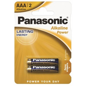 Батарейка Panasonic ALKALINE POWER AAA BLI 2 Батарейка Panasonic ALKALINE POWER AAA BLI 2