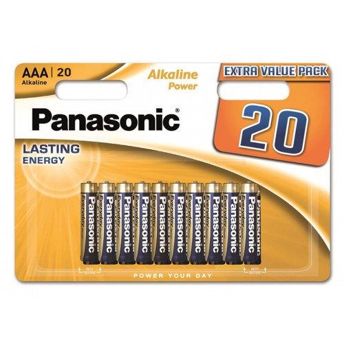 Батарейка Panasonic ALKALINE POWER AAA BLI 20