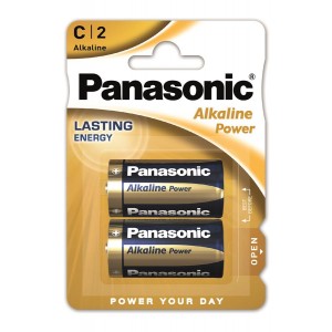 Батарейка Panasonic ALKALINE POWER C BLI 2 Батарейка Panasonic ALKALINE POWER C BLI 2