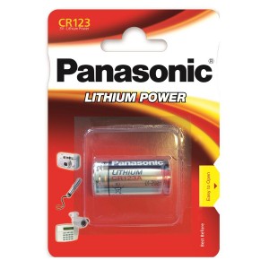 Батарейка Panasonic CR 123 BLI 1 LITHIUM Батарейка Panasonic CR 123 BLI 1 LITHIUM