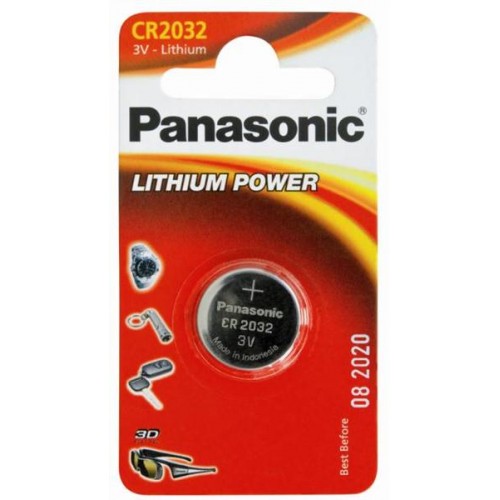 Батарейка Panasonic CR 2032 BLI 1 LITHIUM