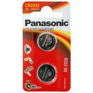 Батарейка Panasonic CR 2032 BLI 2 LITHIUM
