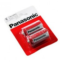 Батарейка Panasonic RED ZINK R14 BLI 2 ZINK-CARBON