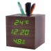 Часы сетевые VST-878S, температура, влажность, USB