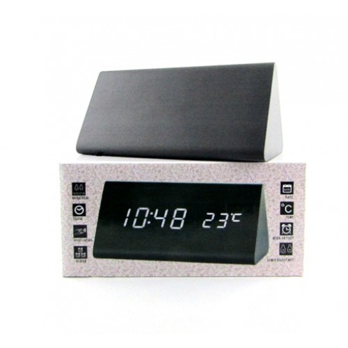 Настольные электронные часы c будильником DW-1301 LED-Green