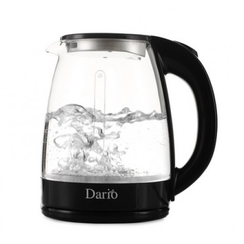 Чайник електричний DARIO DR1802 black, скло (1,8 л; 1,8 кВт)