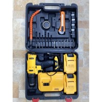 Набор инструментов с шуруповертом 64050, желтый