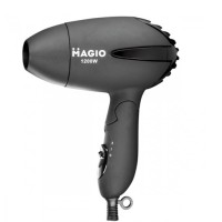 Фен MAGIO MG-164/1200Вт/складна ручка/2 температурних режима/2 швидкості. Magio MG-164B (черный)