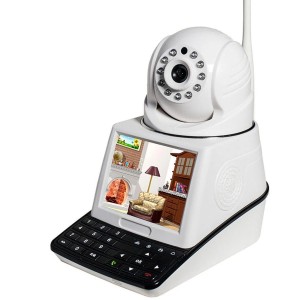 Камера видеонаблюдения IP с экраном