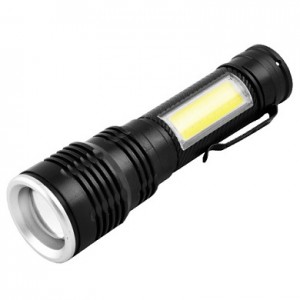 Фонарь BL-T630S-XPE+COB, ЗУ mircoUSB, встроенный аккумулятор, zoom, зажим, Box Фонарь BL-T630S-XPE+COB, ЗУ mircoUSB, встроенный аккумулятор, zoom, зажим, Box