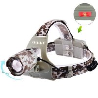 Фонарь налобный 2130-T6, Military, ЗУ 220V/12V