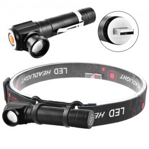 Фонарь налобный Police W01-T6, ЗУ USB, встроенный аккумулятор, магнит, Box Фонарь налобный Police W01-T6, ЗУ USB, встроенный аккумулятор, магнит, Box
