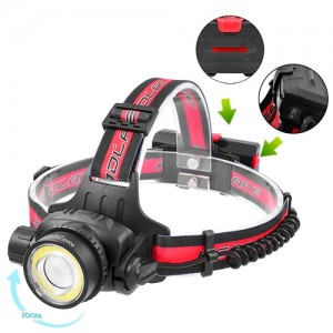 Фонарь налобный WT01-T6+COB, 2x18650, ЗУ micro USB, zoom, Box Фонарь налобный WT01-T6+COB, 2x18650, ЗУ micro USB, zoom, Box