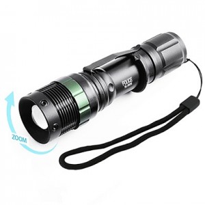 Фонарь Police 8455A-XPE, 3xAAA (1x18650), zoom, зажим, ремешок на руку Фонарь Police 8455A-XPE, 3xAAA (1x18650), zoom, зажим, ремешок на руку