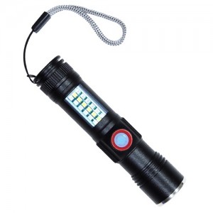 Фонарь SY-1903C-P50+SMD+RGB Alarm, ЗУ USB, zoom, встроенный аккумулятор, ремешок на руку Фонарь SY-1903C-P50+SMD+RGB Alarm, ЗУ USB, zoom, встроенный аккумулятор, ремешок на руку
