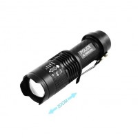 Фонарь Police 8468-XPE, ЗУ 220V, 1x14500/1xAA, zoom, Box