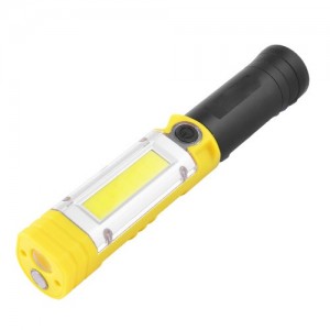 Магнитный фонарь для СТО Police B519-XPE+COB(red), магнит, телескоп