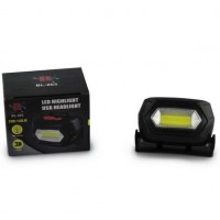 Налобний ліхтар BL 203 COB USB CHARGE