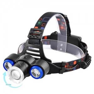 Налобный фонарь XQ-117-T6+2XPE, ЗУ micro USB, 2х18650, zoom, Box Налобный фонарь XQ-117-T6+2XPE, ЗУ micro USB, 2х18650, zoom, Box