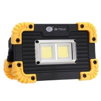 Прожектор светодиодный ZB-7759-24-2COB, ЗУ micro USB, 1x18650