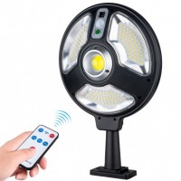 Уличный светильник Solar BL-LB-1288B на солнечной батарее с датчиком движения и пультом, 120 SMD