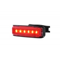 Велофонарь AQY-0115-6SMD (красный), ЗУ micro USB, встроенный аккумулятор