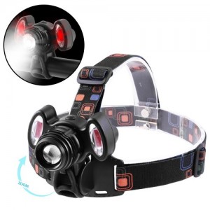 Велофонарь + на лоб Police 2118 Bike/3117-T6 + 2COB (red), вело крепление, zoom, аккум., ЗУ micro USB, Box Велофонарь + на лоб Police 2118 Bike/3117-T6 + 2COB (red), вело крепление, zoom, аккум., ЗУ micro USB, Box