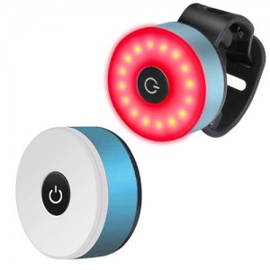 Велофонарь T05-16LED (red), встроенный аккумулятор, ЗУ mircoUSB