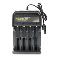Зарядное устройство для аккумуляторов MS-5D84A, 4х10440 14500 16340 16650 14650 18350 18500 18650, 3.7V