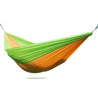 Гамак без планки с карабином 140x280, green-yellow Гамак без планки с карабином 140x280, green-yellow