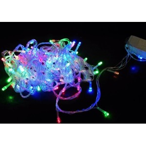 Гирлянда светодиодная 200 Led, RGB, прозрачный провод Гирлянда светодиодная 200 Led, RGB, прозрачный провод
