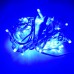 Гирлянда Уличная Нить LED 160, синий, белый провод