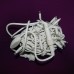 Гирлянда Уличная Нить LED 160, синий, белый провод
