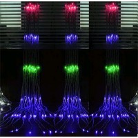 Гирлянда Водопад LED 200, 1,5M на 1,5M, RGB