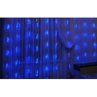 Гирлянда Водопад Xmas, LED 180, 2M*1.5M, синий, CRT-014B