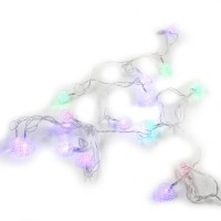 Гирлянда Xmas LED 20 Parts 3 листики 