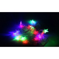 Гирлянда Звездочки Xmas LED 20 RGB Гирлянда Звездочки Xmas LED 20 RGB