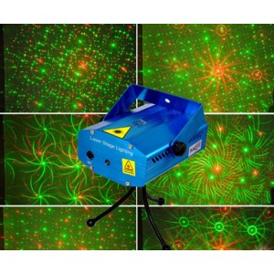 Новогодний лазерный проектор, регулировка скорости, регулировка мерцания (изображения-точки, звездочки, узоры)