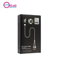 Видео Кабель AV Cable + USB /Ipad