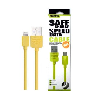 Кабель Remax 6/plus/5/5S yellow Кабель Remax 6/plus/5/5S yellow