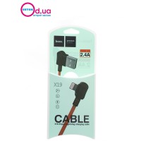 Кабель  USB Lighting 1м HOCO X19