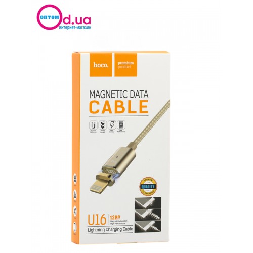 Кабель Apple USB Lighting Magnetic HOCO U16