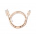 Кабель Apple usb Lightning Melkin M8J144 1,2 м Золотой